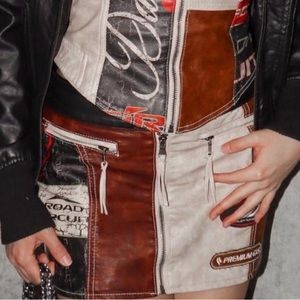 Jaded London Daytona mini skirt